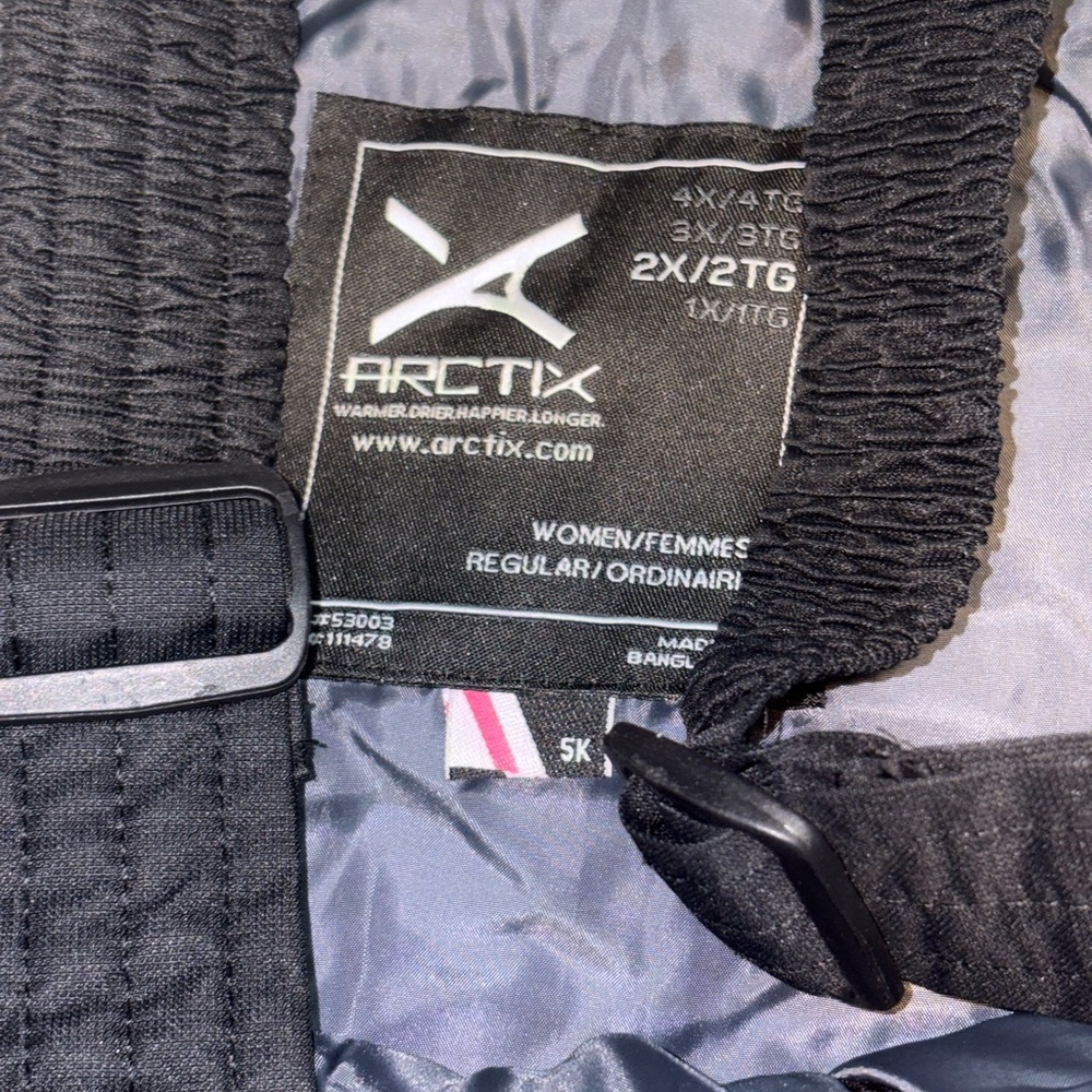 Arctix womens insulated bib overalls Essential or Avalanche skiing snowboarding - Picture 13 of 15